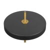 Lámparas Trio KEATON Lámparas de mesa LED Negro-dorado, 1 luz