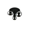Lámparas Trio Lumina Plafones Negro, 3 luces