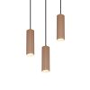 Lámparas Trio Soka Lámparas colgantes Marrón, 3 luces