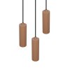 Lámparas Trio Soka Lámparas colgantes Marrón, 3 luces