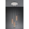 Lámparas Trio Soka Lámparas colgantes Marrón, 3 luces