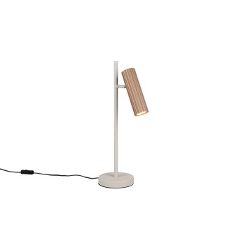 Lámparas Trio Soka Lámparas de mesa Marrón, 1 luz