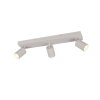 Lámparas Trio Soka Spot techo Gris, 3 luces