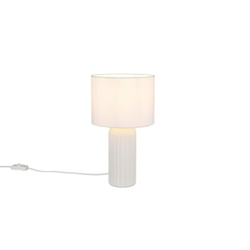 Lámparas Reality Blair Lámparas de mesa Blanca, 1 luz