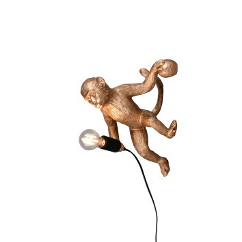 Lámparas Reality Louy Apliques dorado, 1 luz