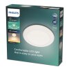 Lámparas Philips Cinnaber Plafones LED Blanca, 1 luz
