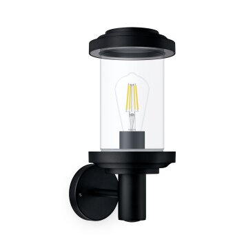 Lámparas Philips Wandleuchte Aplique de exterior Negro, 1 luz