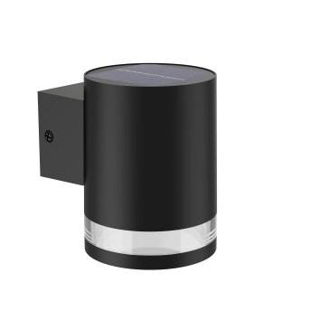 Lámparas Philips Fyce Apliques LED Negro, 1 luz