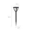 Lámparas Philips Vapora Balizas de exterior LED Negro, 1 luz