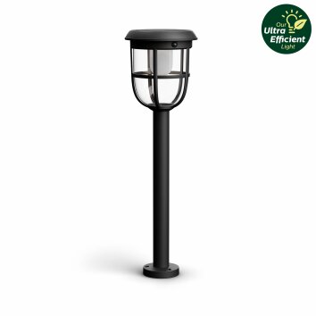 Lámparas Philips Radii Balizas de exterior LED Negro, 1 luz