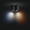 Lámparas Philips Pillar Plafones Negro, 1 luz