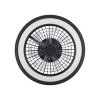 Lámparas Leuchten Direkt BRANDON Plafones LED Negro, 2 luces, Mando a distancia, Cambia de color