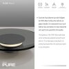 Lámparas Paul Neuhaus Moon Lámparas de mesa LED Plata, 1 luz