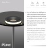 Lámparas Paul Neuhaus Moon Lámpara de pie LED Plata, 2 luces