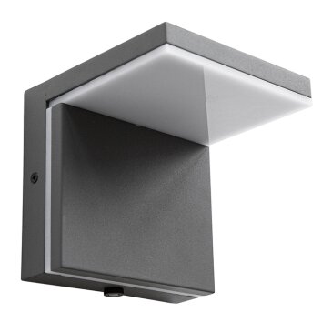 Lámparas Globo Lighting Lassan Iluminación exterior LED Antracita, 1 luz