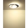Lámparas Globo Lighting Moon Plafones LED Gris, Negro, 1 luz