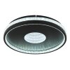 Lámparas Globo Lighting Shirley Plafones LED Negro, 1 luz, Mando a distancia