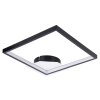 Lámparas Globo Lighting Oslo Plafones LED Negro, 1 luz