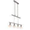 Lámparas Globo Lighting Loxy Lámparas suspendidas Níquel-mate, 4 luces