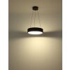 Lámparas Globo Lighting Kemp Lámparas suspendidas LED Negro, 1 luz