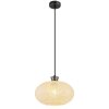 Lámparas Globo Lighting Brokana Lámparas suspendidas Cromo, Negro, 1 luz