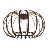 Lámparas Globo Lighting Ribbon Lámparas suspendidas LED Negro, 1 luz