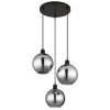 Lámparas Globo Lighting Ulf Lámparas suspendidas Negro, 3 luces