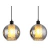 Lámparas Globo Lighting Ulf Lámparas suspendidas Negro, 4 luces
