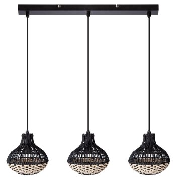 Lámparas Globo Lighting Milena Lámparas suspendidas Negro, 3 luces