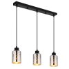Lámparas Globo Lighting Alonso Lámparas suspendidas Negro, 3 luces
