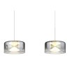 Lámparas Globo Lighting Belinda Lámparas suspendidas LED Blanca, 1 luz
