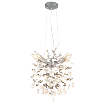 Lámparas Globo Lighting Queena Lámparas de araña Plata, 4 luces