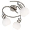 Lámparas Globo Lighting Loxy Plafones Níquel-mate, 3 luces