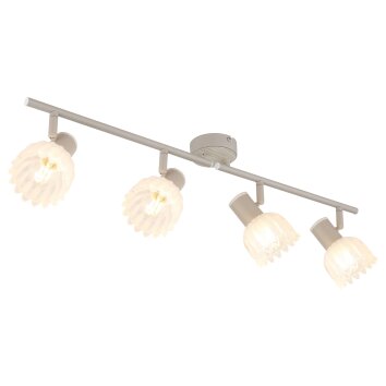 Lámparas Globo Lighting Planta Plafones Color madera, Color arena, 4 luces