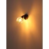 Lámparas Globo Lighting Frosta Apliques, Spot de pared Cromo, Negro, 1 luz