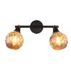 Lámparas Globo Lighting Frosta Plafones Cromo, Negro, 2 luces