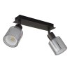 Lámparas Globo Lighting Villegas Plafones Negro, 2 luces