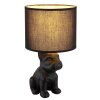 Lámparas Globo Lighting Dogo Lámparas de mesa Negro, 1 luz