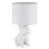 Lámparas Globo Lighting Dogo Lámparas de mesa Blanca, 1 luz