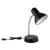 Lámparas Globo Lighting Basic Lámparas de mesa Cromo, Negro, 1 luz