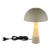 Lámparas NOWA Lighting Paulin Lámparas de mesa Gris, Apariencia de piedra, 1 luz