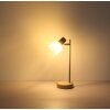 Lámparas Globo Lighting Planta Lámparas de mesa Color madera, Color arena, 1 luz