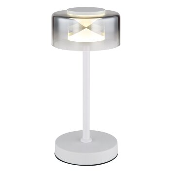 Lámparas Globo Lighting Belinda Lámparas de mesa LED Blanca, 1 luz