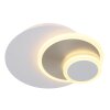 Lámparas Globo Lighting Odonell Apliques LED Níquel-mate, Blanca, 1 luz
