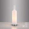 Lámparas Leuchten Direkt BOTTLE Lámparas de mesa LED Plata, 1 luz
