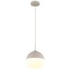 Lámparas Globo Lighting Ragusa Lámparas suspendidas Cromo, Blanca, 1 luz