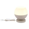 Lámparas Globo Lighting Ragusa Lámparas de mesa Cromo, Blanca, 1 luz
