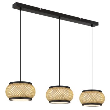 Lámparas Globo Lighting Bambora Lámparas suspendidas LED Negro, 1 luz