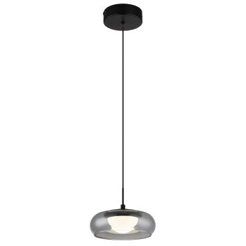 Lámparas Globo Lighting Carlene Lámparas suspendidas LED Negro, 1 luz