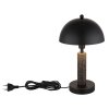 Lámpara Champiñón  Lámparas Globo Lighting Janie Lámparas de mesa Negro, 1 luz